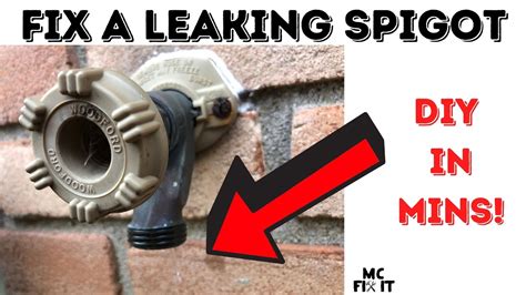 Can you repair a spigot?