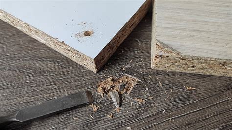 Can you repair damaged particle board?
