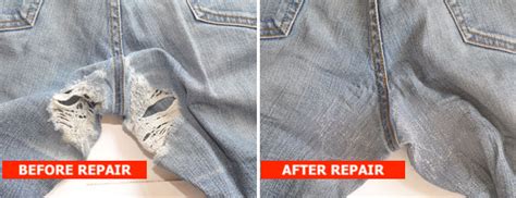 Can you repair denim jeans?