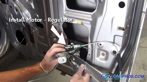 Can you replace just the motor on a window regulator?