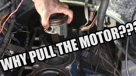 Can you replace piston rings without removing engine?