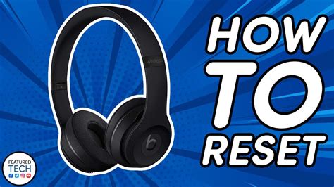 Can you reset Beats headphones?
