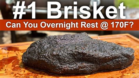 Can you rest a brisket at 170?