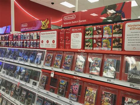 Can you return digital Nintendo Switch games to Target?