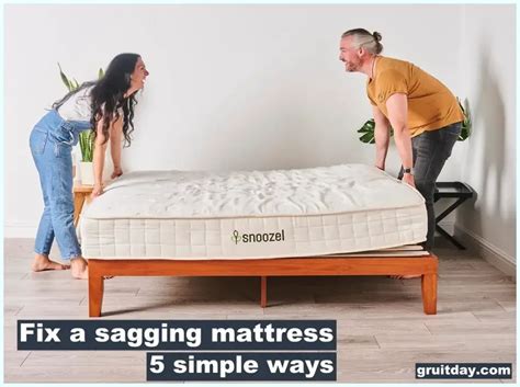 Can you reverse mattress sagging?