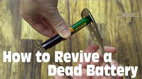 Can you revive a dead alkaline battery?