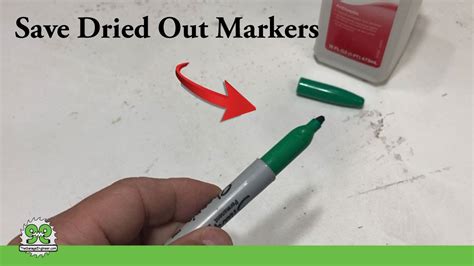 Can you revive a dried out permanent marker?