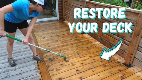 Can you revive old decking?