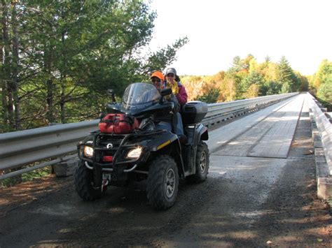 Can you ride ATV in Maine?