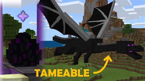 Can you ride a Ender Dragon in Minecraft?