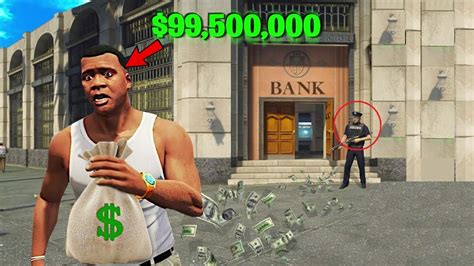 Can you rob a bank on GTA 5?