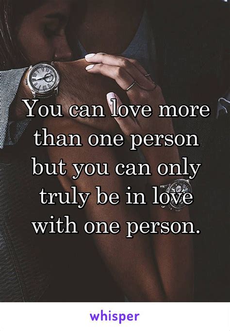 Can you romantically love more than one person?