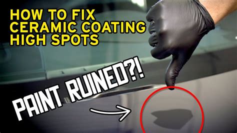 Can you rub off ceramic coating?
