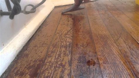 Can you sand and Restain fake wood?
