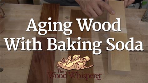 Can you sand wood with baking soda?