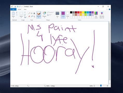 Can you save MS Paint?