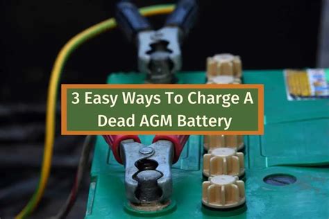Can you save a dead AGM battery?