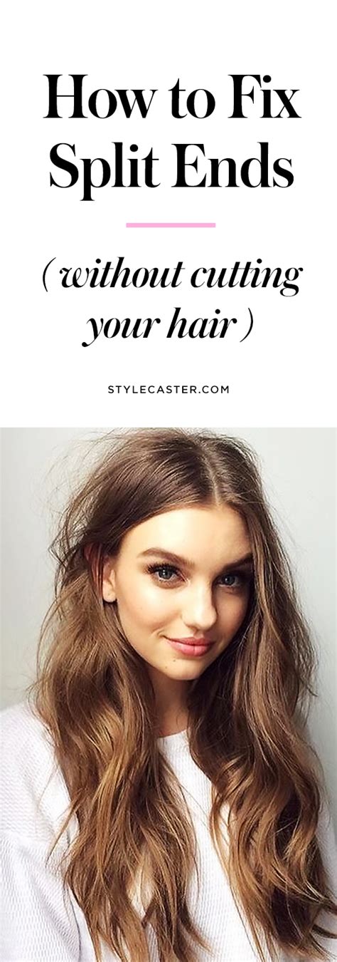 Can you save split ends without cutting?