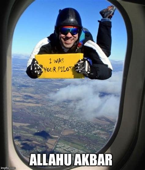 Can you say Allahu Akbar on a plane?