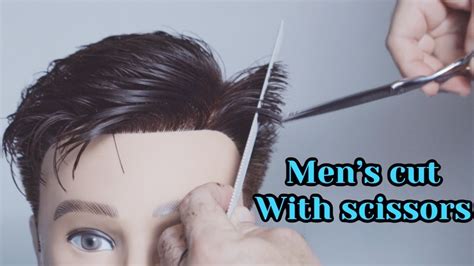 Can you scissor cut dry hair?