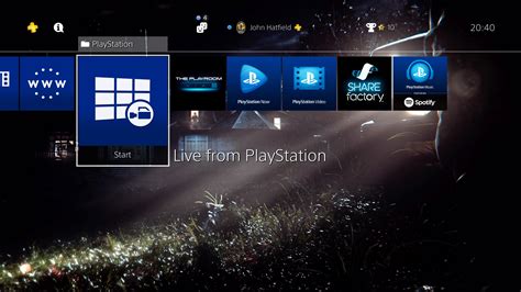 Can you screen share on PS4 app?