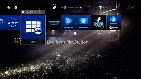 Can you screen share on ps4 app?