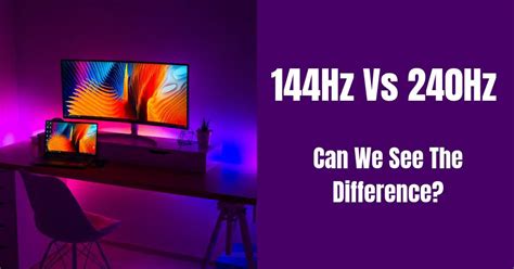 Can you see 240Hz?