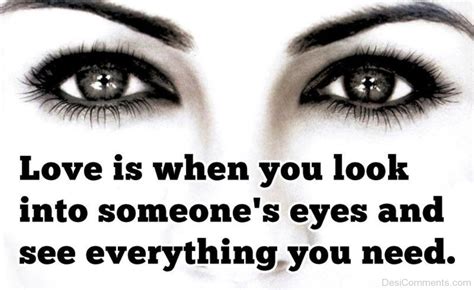 Can you see desire in someones eyes?