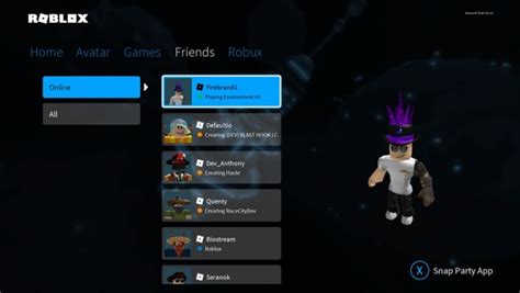 Can you see friends of Xbox?