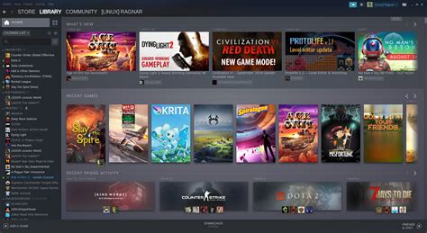 Can you see your Steam library on the website?