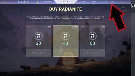 Can you sell Radianite points?