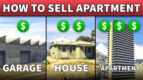 Can you sell apartments in GTA V Online?