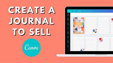 Can you sell journals made on Canva?