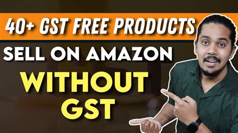 Can you sell on Amazon without GST?