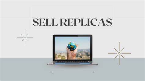 Can you sell replicas on Facebook?