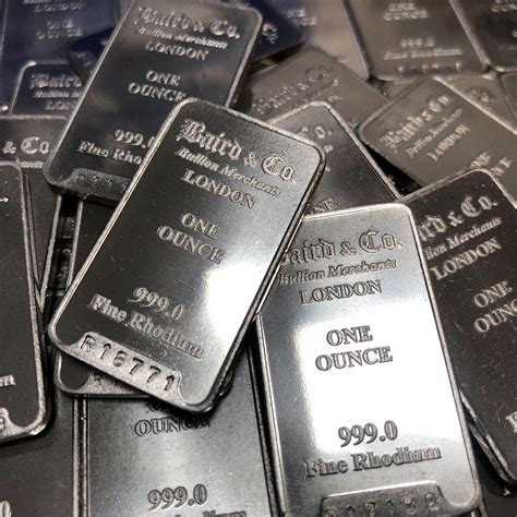 Can you sell rhodium?