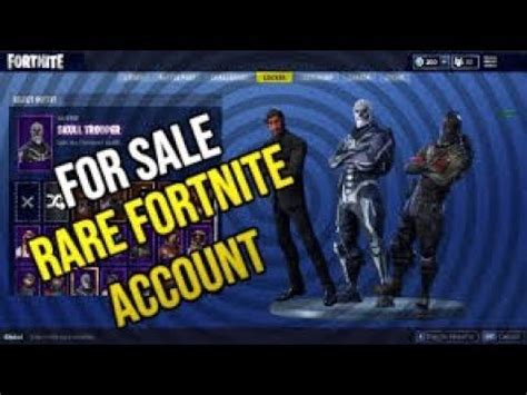 Can you sell your Fortnite account for money?