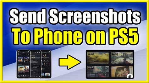 Can you send PS5 screenshots to phone?