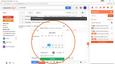 Can you send a timed email in Gmail?