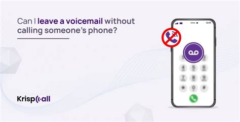 Can you send a voicemail without calling T Mobile?