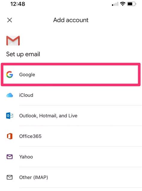 Can you set up Gmail as an Exchange account?