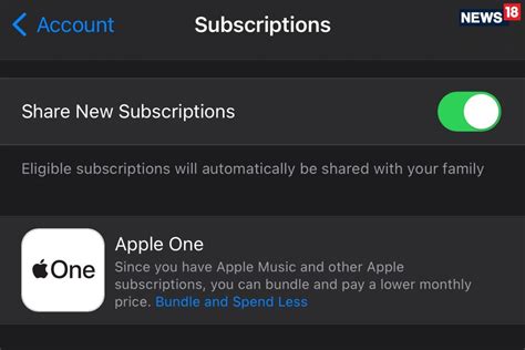 Can you share Apple subscriptions with friends?