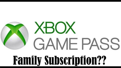 Can you share Xbox subscriptions with family?
