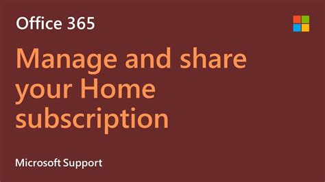 Can you share a Microsoft Office subscription?