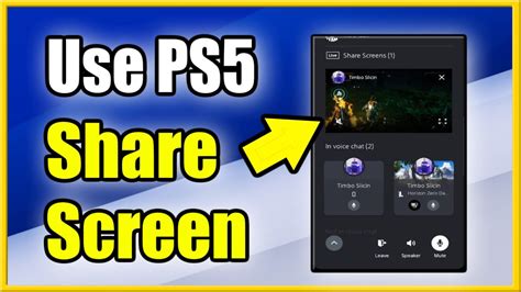 Can you share screen Netflix on PS5?