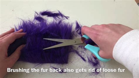 Can you shave faux fur?