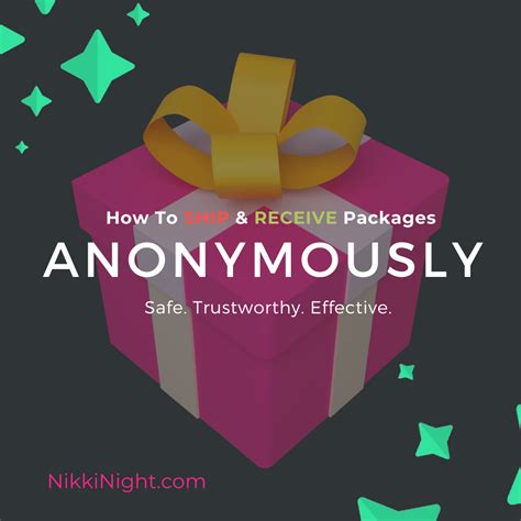 Can you ship a gift anonymously?