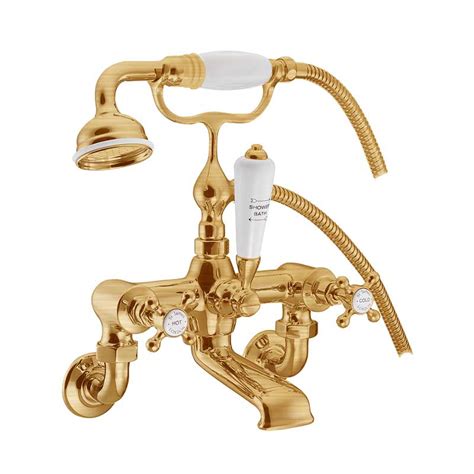 Can you shower with brass?