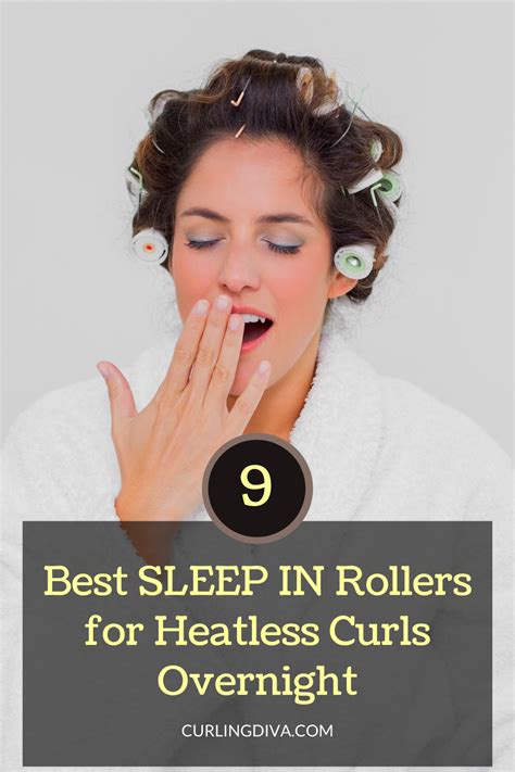Can you sleep in rollers?