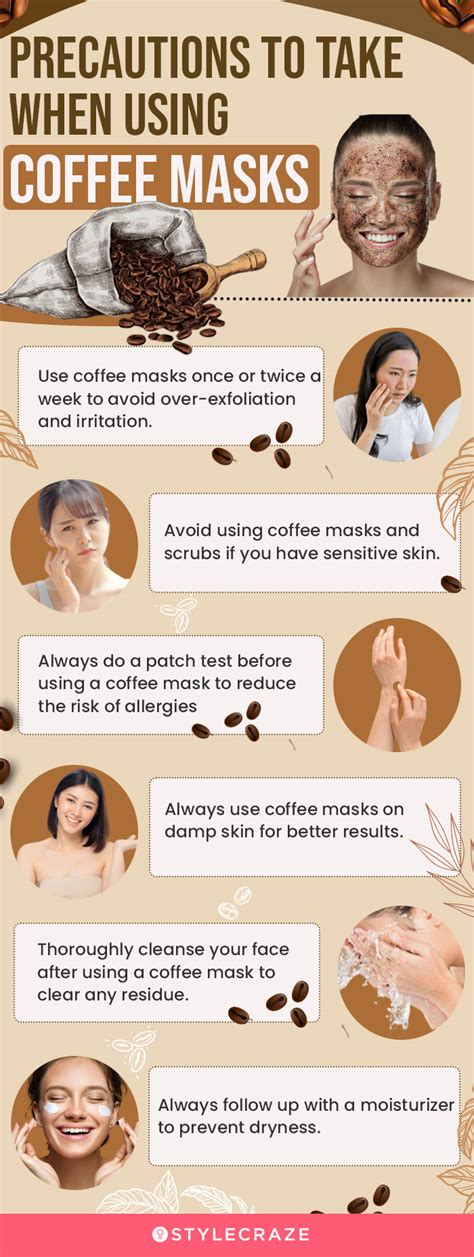 Can you sleep with a coffee mask?